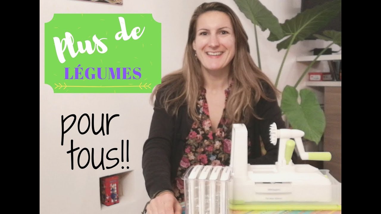 [Série Astuces] Spiralisez vos légumes ou comment faire manger des légumes aux enfants !