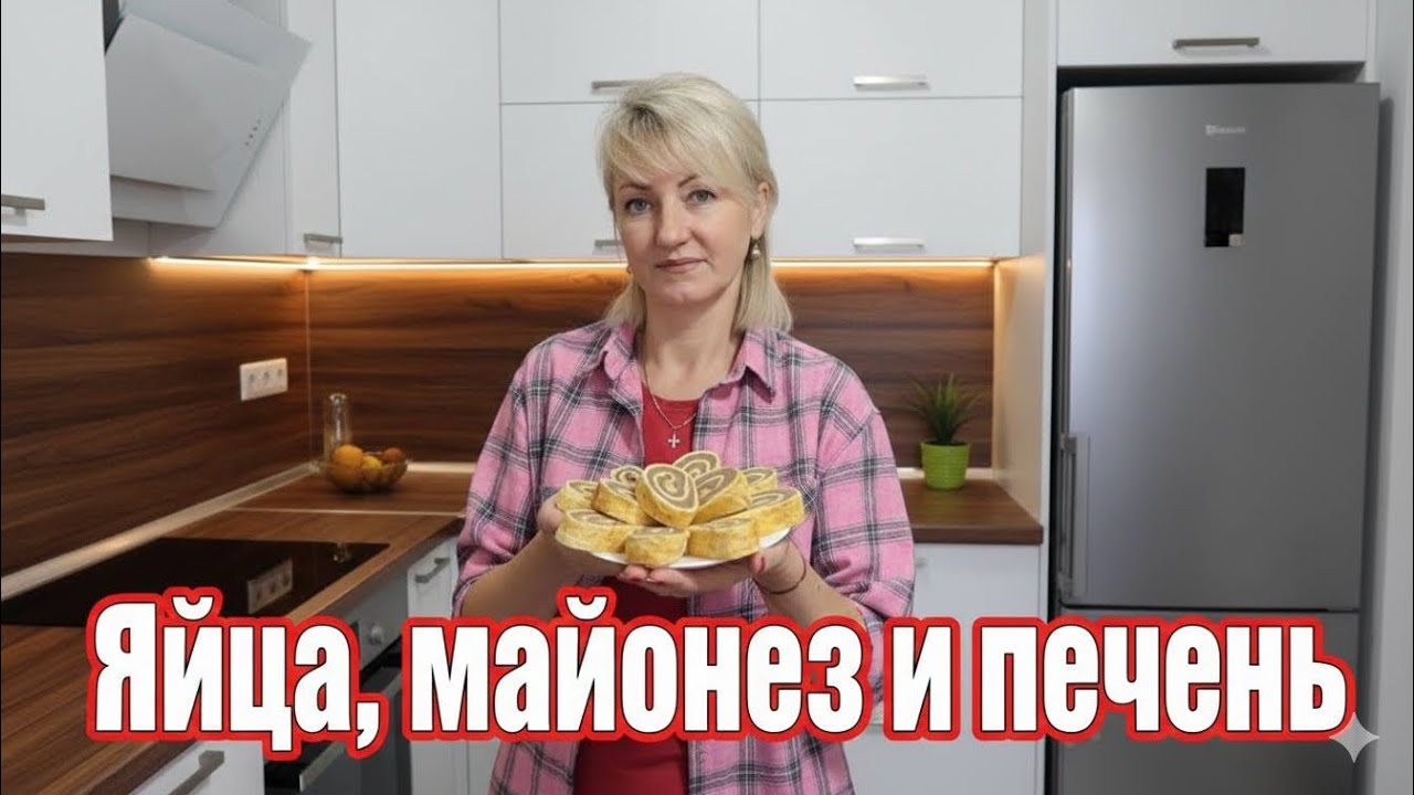 ЯЙЦА МАЙОНЕЗ И ПЕЧЕНЬ‼️ЭТО ОЧЕНЬ ВКУСНО👍