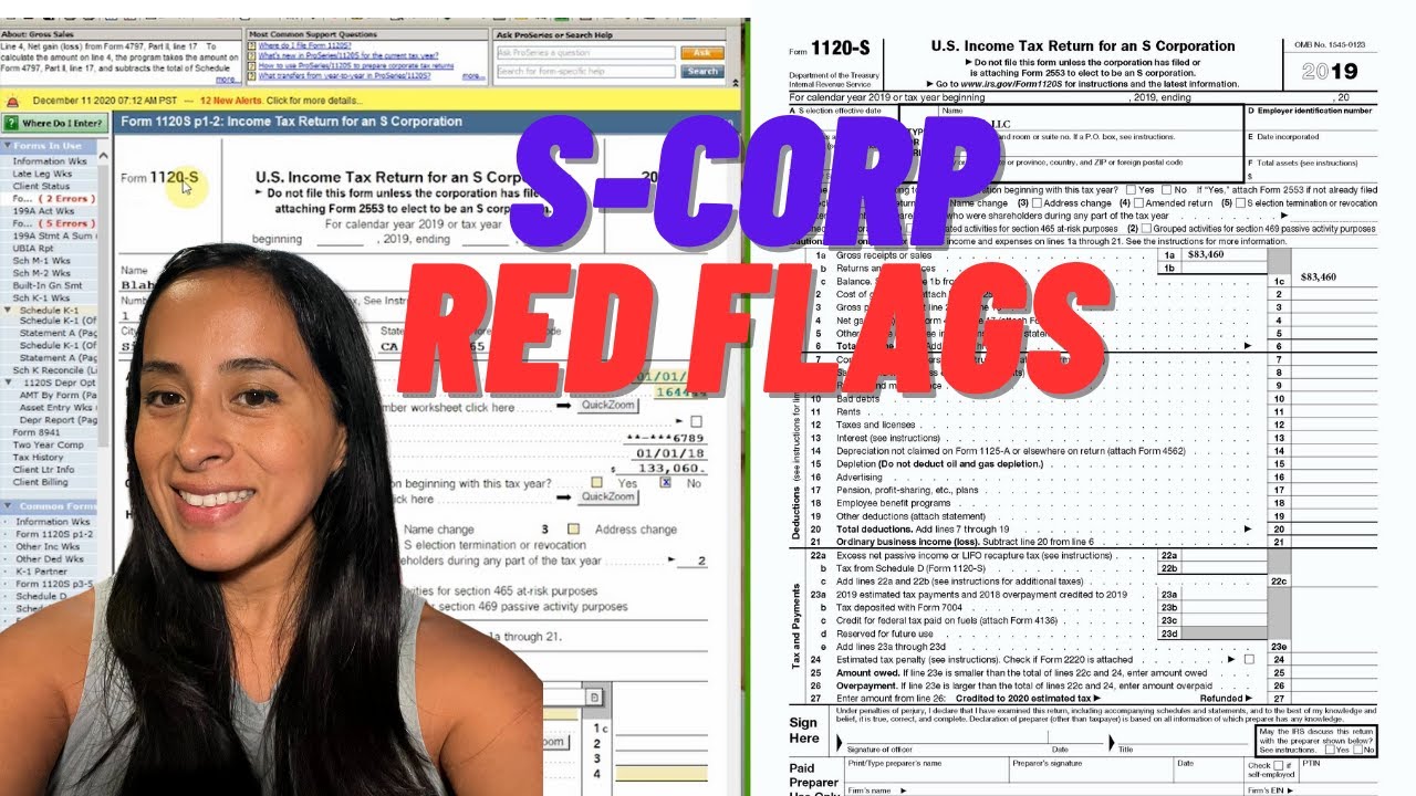 S Corp Red Flags