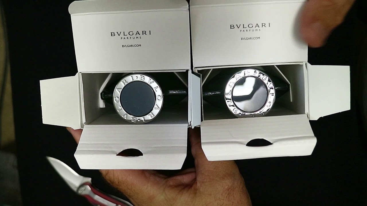 BVGARI Pour Homme Soir Real vs Fake