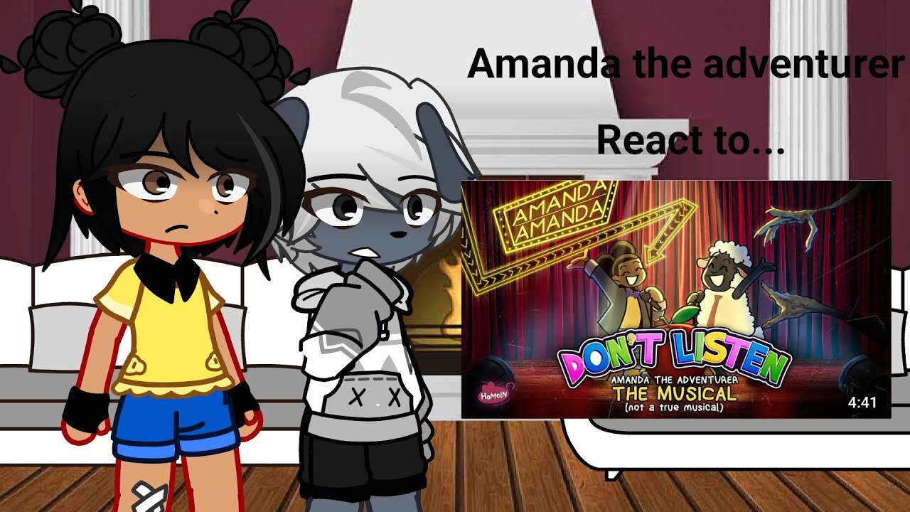 Amanda the adventurer react to Don't listen Jazz //Pls read the description//