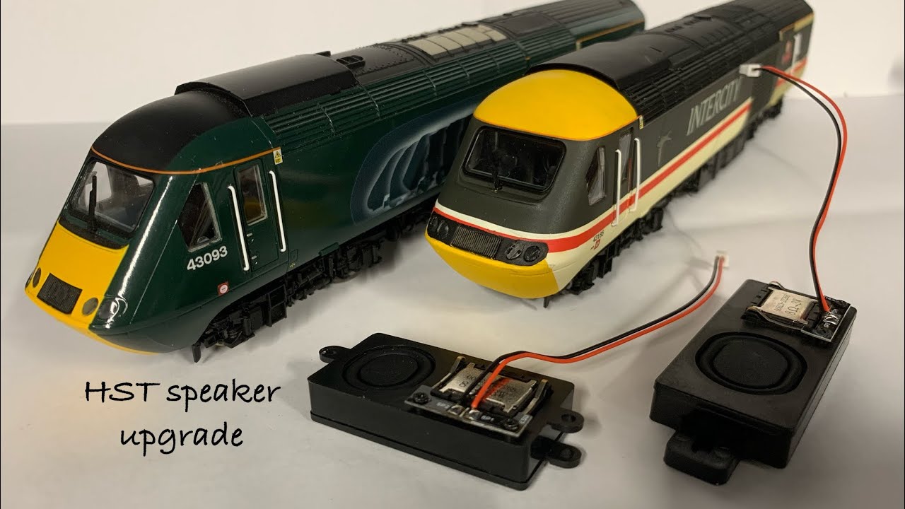 Upgrading Hornby HST TTS decoders with new ESU passive radiator speakers