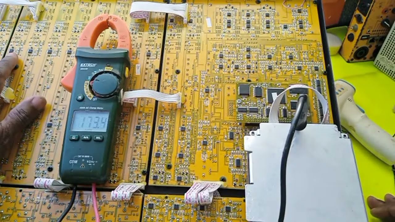 Mezcladora o consola de Audio Profesional,. Reparación paso a paso.