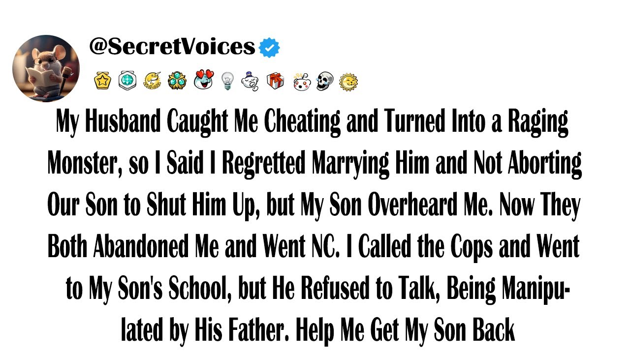 My Husband Caught Me Cheating and Turned Into a Raging Monster, so I Said I Regretted Marrying Hi...