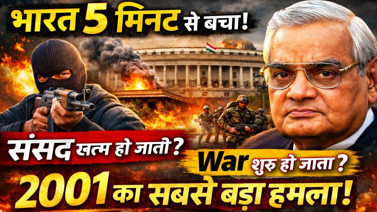 Parliament Attack 2001: भारत बच गया सिर्फ 5 मिनट से | #armymotivation #motivational@VIVEKHAUSLAHUB18