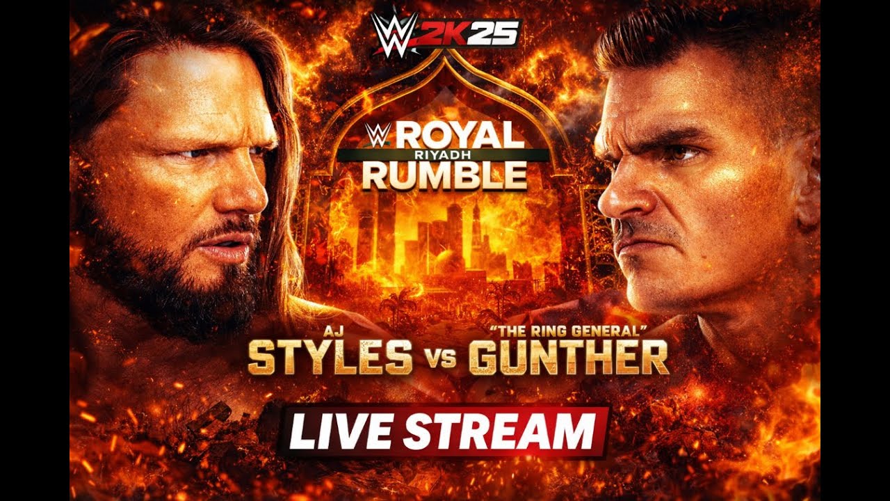 Can AJ Stles Beat gunther once and for all🔥💀| WWE 2K25