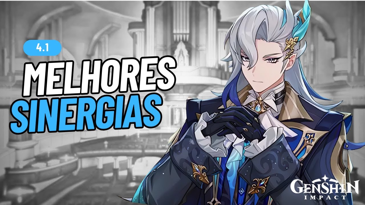 GUIA DE SINERGIAS! Melhores Personagens Para Usar Com o Neuvillette [Genshin Impact]