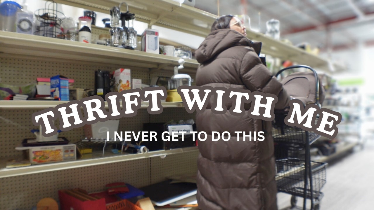 THRIFT WITH ME // thrifting vlog