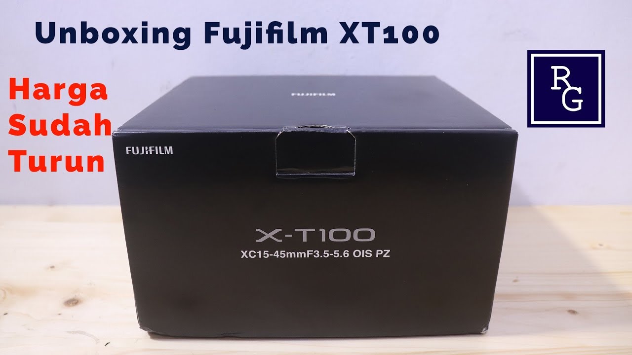 Turun Harga - Unboxing Fujifilm XT100