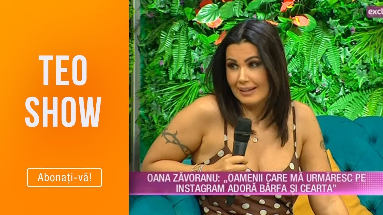 Teo Show (29.05.2019) - Oana Zavoranu a numit vedetele care merg la evenimente 