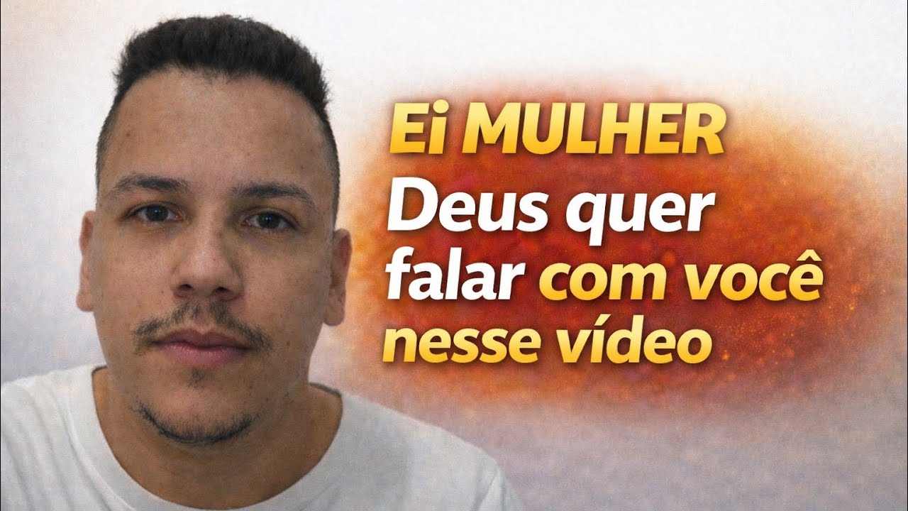 Filha nessa semana estou te entregando algo você estava precisando ouvir isso foi com você! 