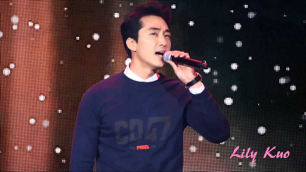 20151031 송승헌 Song Seung Heon 宋承憲 In Taiwan 開場曲-Nothing's gonna change my love for you