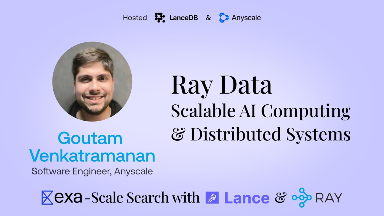 Ray Data: Scalable AI Computing & Distributed Systems