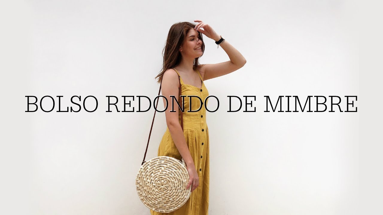 DIY | HAZ TU PROPIO BOLSO DE MIMBRE REDONDO ¡SIN COSER!