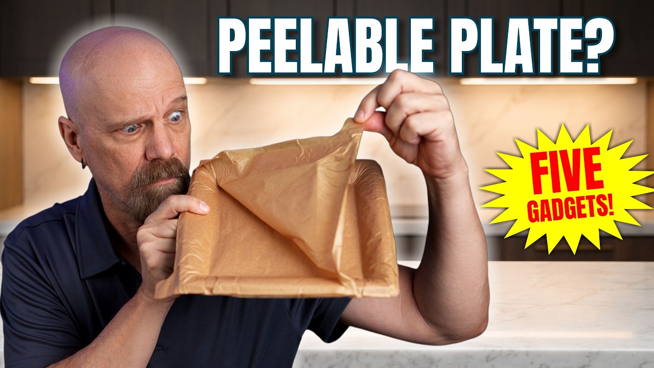 I Tried Peelable Plates and 4 Other Weird Kitchen Gadgets
