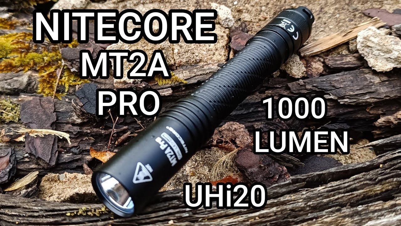 Nitecore MT2A Pro Led Taschenlampe 1000 Lumen UHi20 Review Flashlight Beamshots keine TM9K Pro MH10s