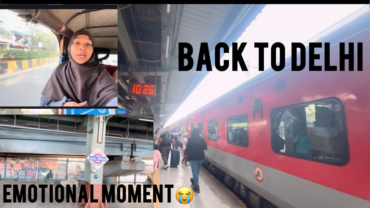 Back to Delhi || 12 February 2026 || Emotional moment 😭