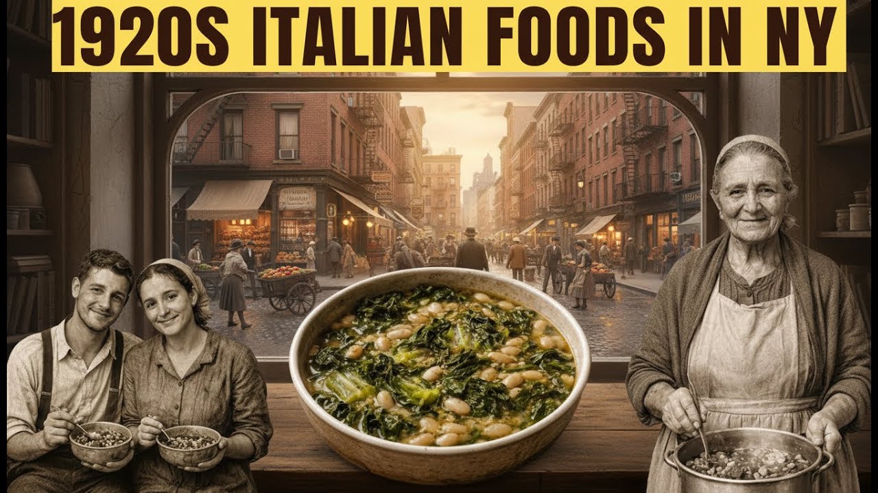 25 Foods Italian Immigrants Actually Ate in 1920s Little Italy, New York