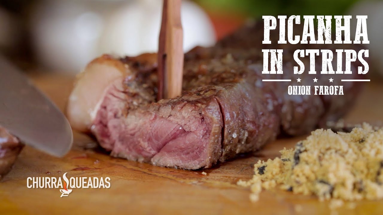 Picanha in Strips with Onion Farofa I Churrasqueadas