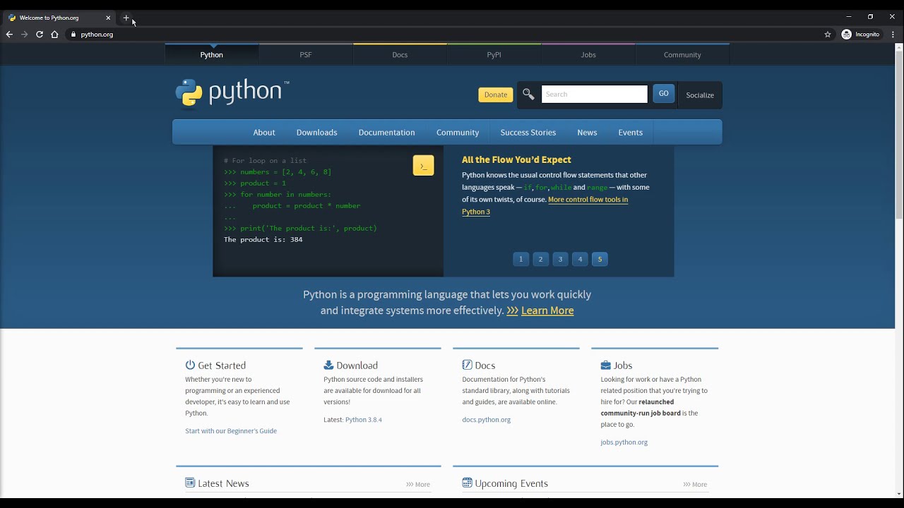 How to download Python and Pycharm on Windows