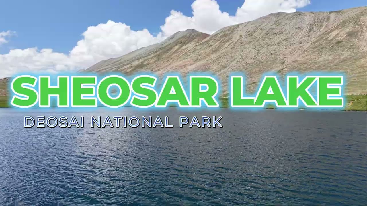 Sheosar Lake | Deosai National Park | Drone Shorts | The Vrooom Diaries