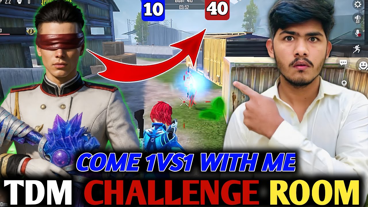Oh Bhai Kyaa Player Hai ￼🔥 1vs1 Full Challenge Room You Come 1vs1 With Me 