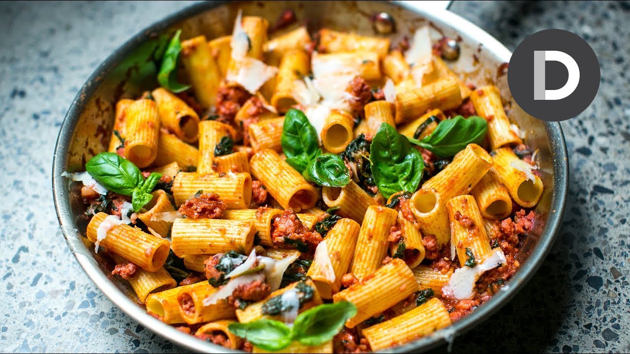Quick Sausage Ragu Pasta Recipe!