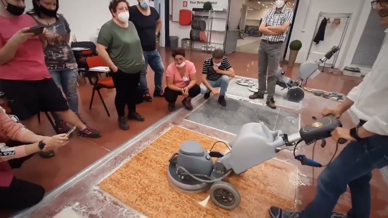 TMB Single Disc Floor Polisher Machine at TMB Training Center