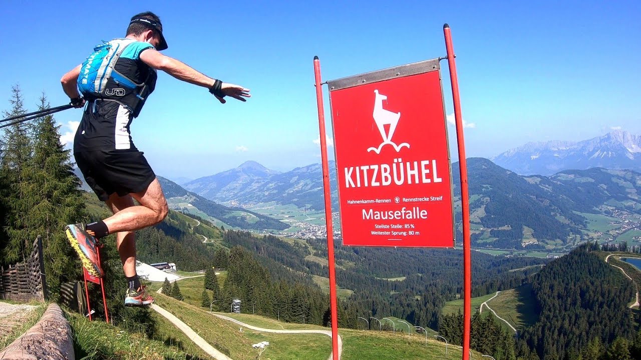 Kitzbuehel - Steinbergkogel - Hahnenkamm round circuit trail run