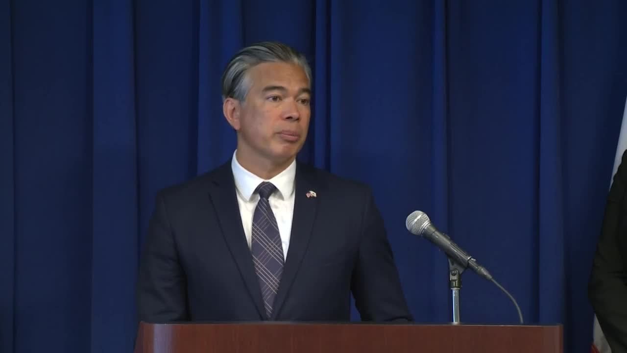 California Attorney General Rob Bonta announces lawsuit against Elk Grove