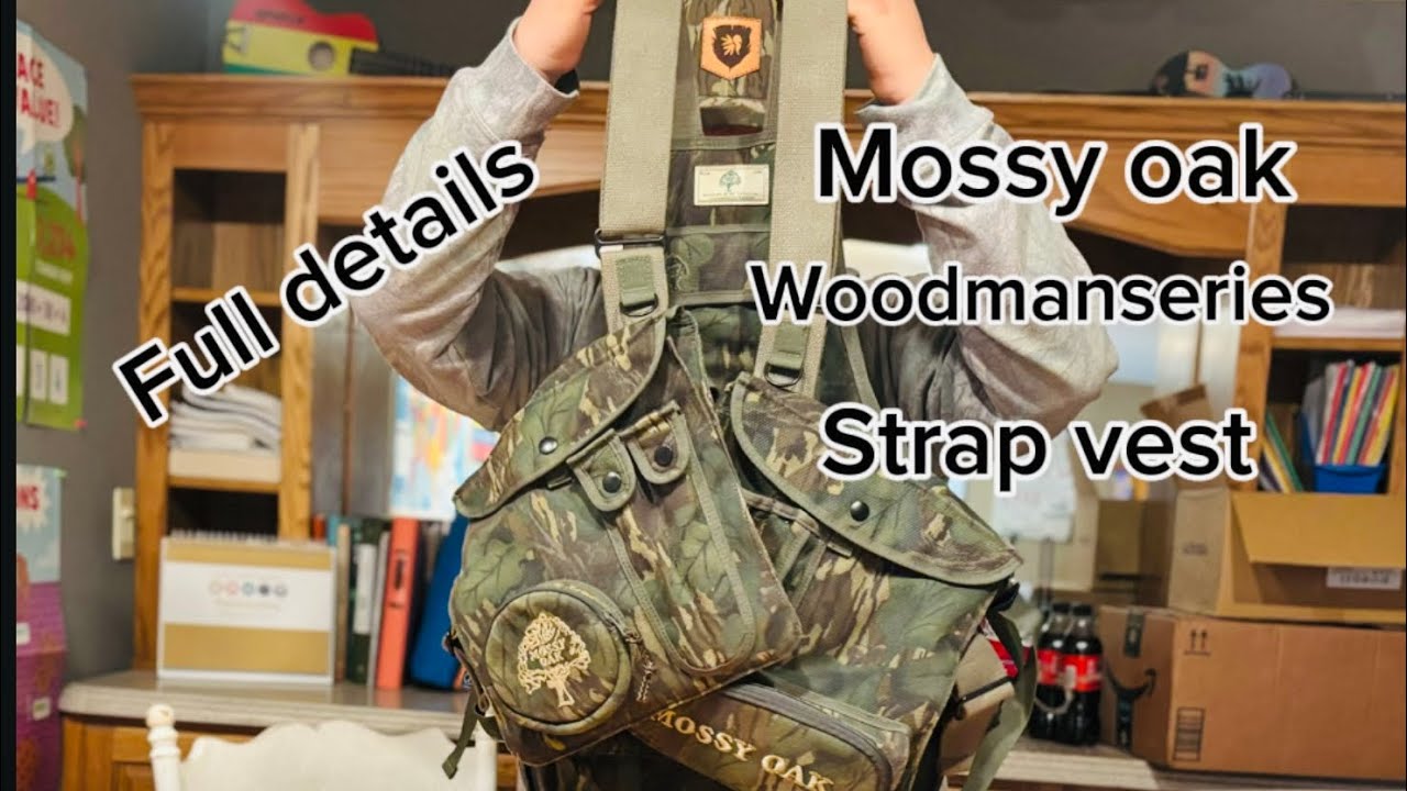 Mossy oak strap vest (review) full details @MossyOak #hunting #turkeyhunting #nwtf 