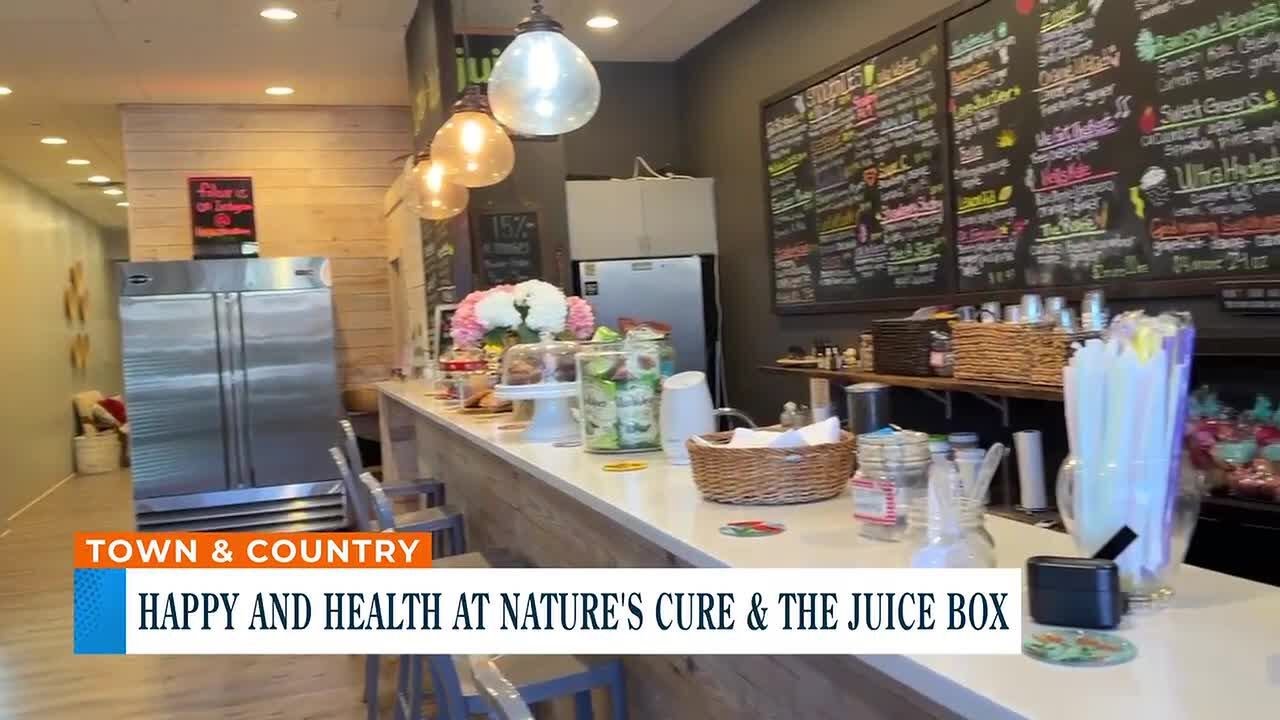 Happy and Health at Nature's Cure & The Juice Box