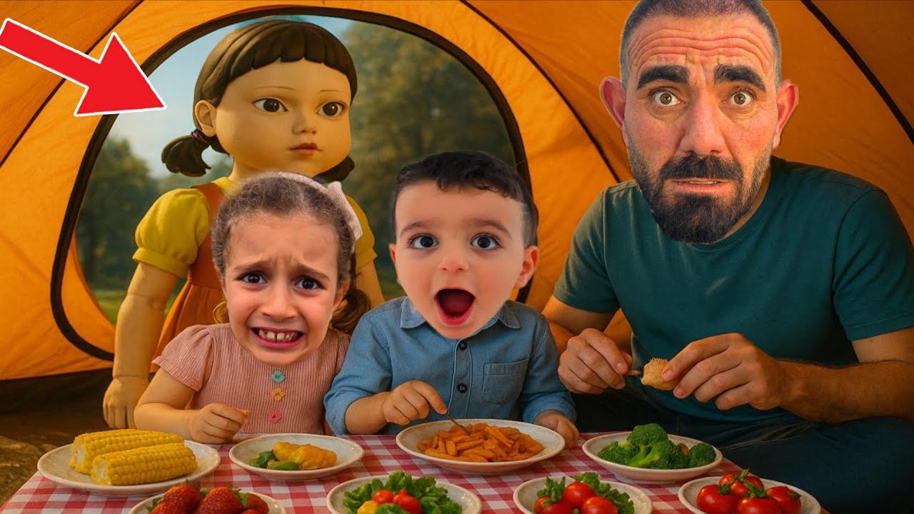 POYRAZ ELİF ÇADIRDA YEMEK YAPTIK!!
