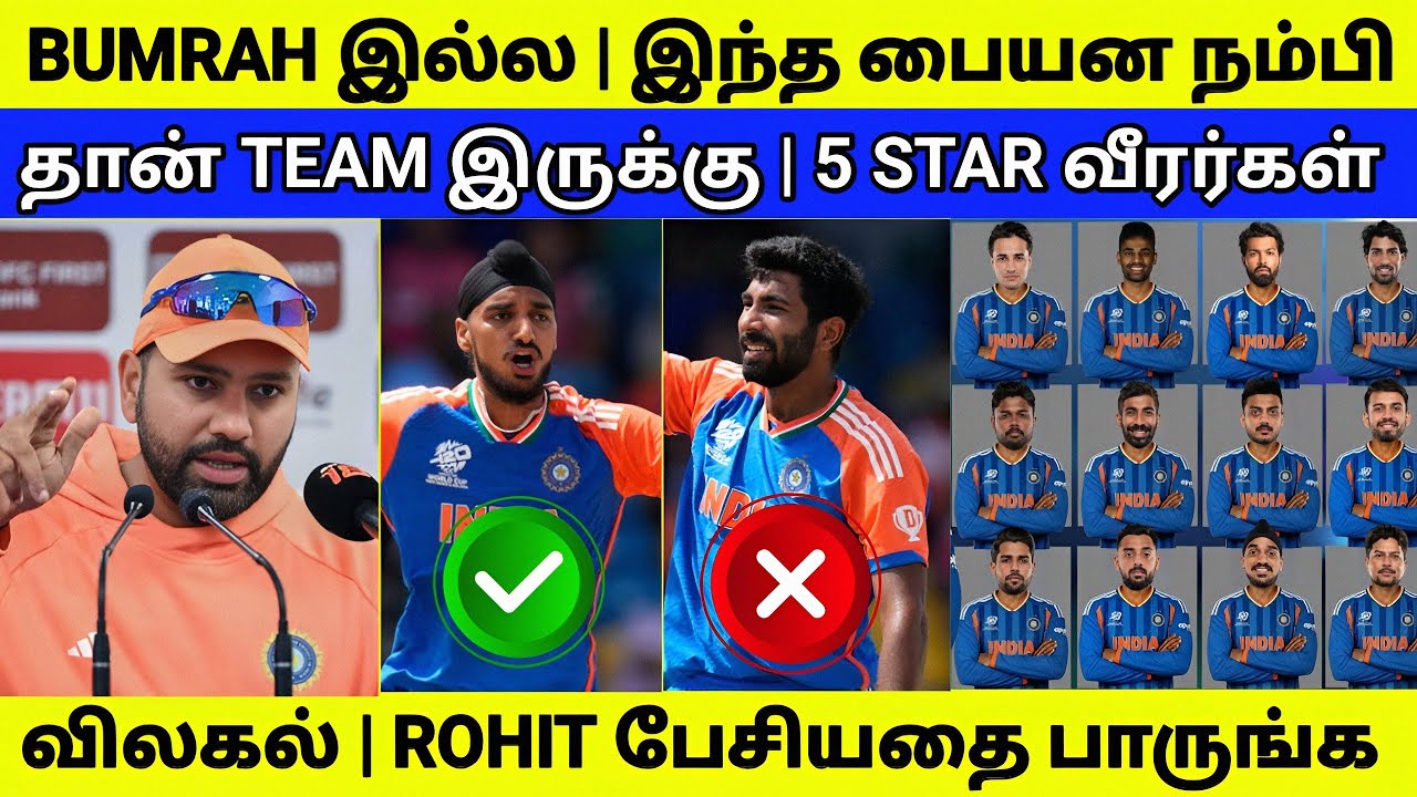 T20 World Cup - 5 ஸ்டார் வீரர்கள் விலகல் | | OPENING மாற்றம் | India Squad 