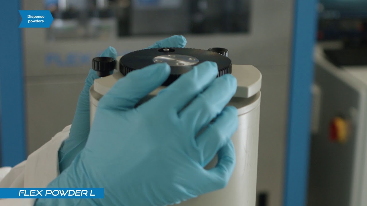 FLEX POWDER L - Fully Automated Gravimetric Dispensing System for Large Amounts of Powders
