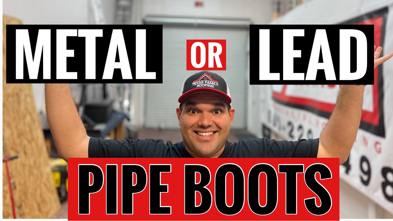 Should you install Metal or Lead Pipe Boots?