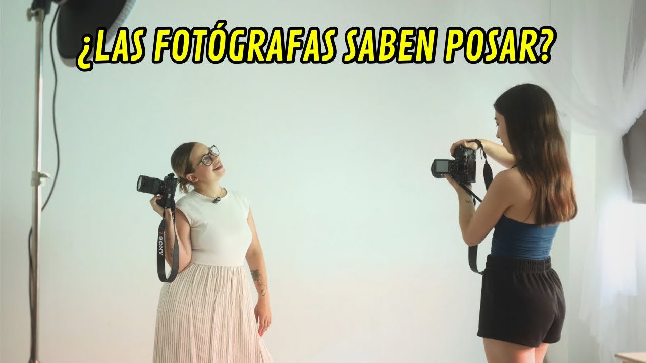 ¿Las FOTÓGRAFAS saben POSAR en fotos? feat. Lucía García