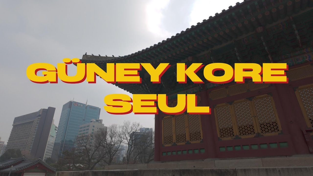 🇰🇷 Seul Vlog | Saraylar, Popüler Noktalar ve Kore Kültürü