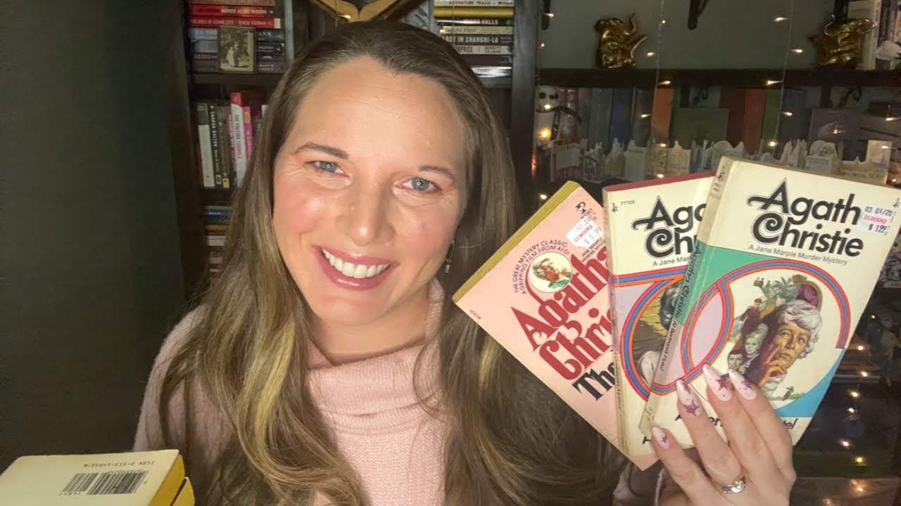 ASMR My Entire Agatha Christie Collection Part 1 | Requested