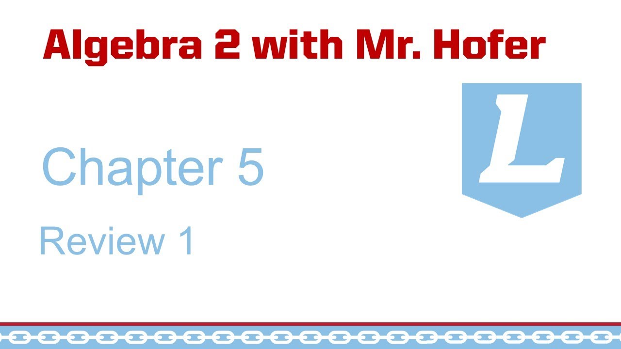 Chapter 5 Review 1