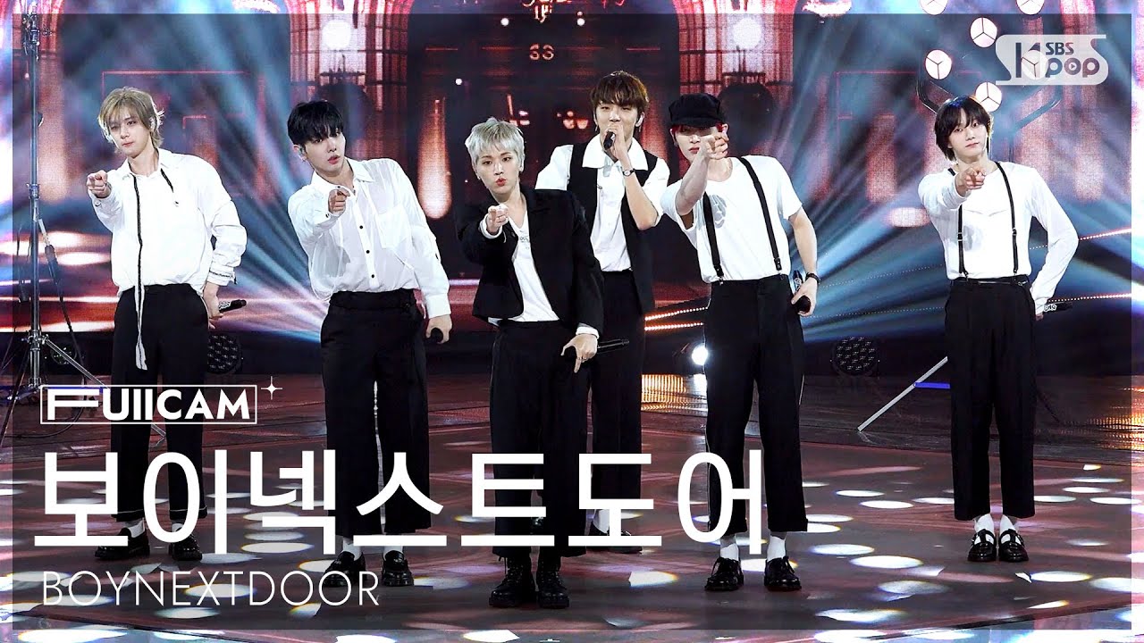 [안방1열 풀캠4K] 보이넥스트도어 '123-78' (BOYNEXTDOOR FullCam) @SBS Inkigayo 250518