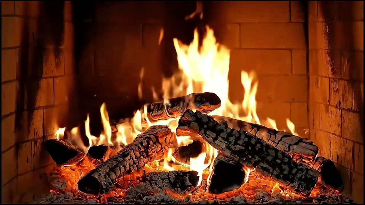 🔥 10 Saat Şömine Ateşi | Rahatlatıcı Ambiyans & Sakinleştirici Ortam Sesi