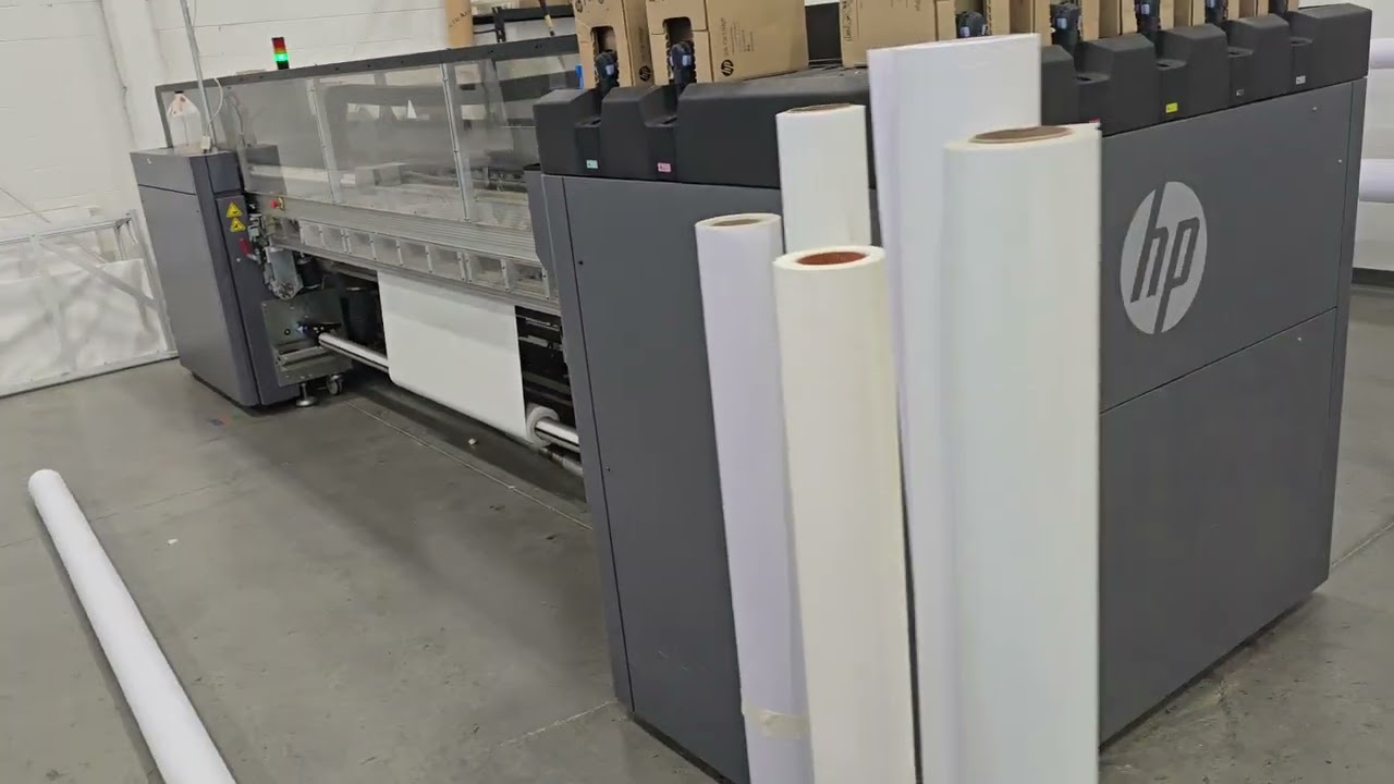 This used HP Scitex Latex 3100 is available for an operational inspection.