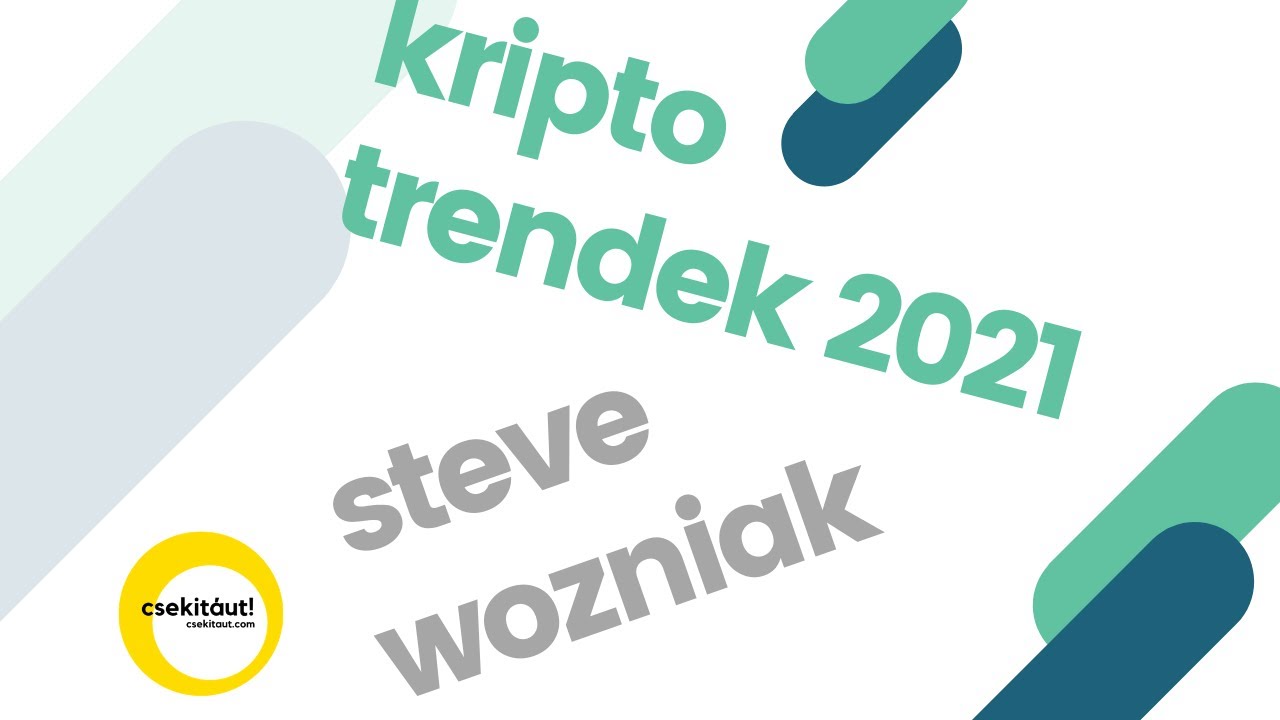 kriptoh&iacute;rek | Steve Wozniak | kriptotrendek 2021-re
