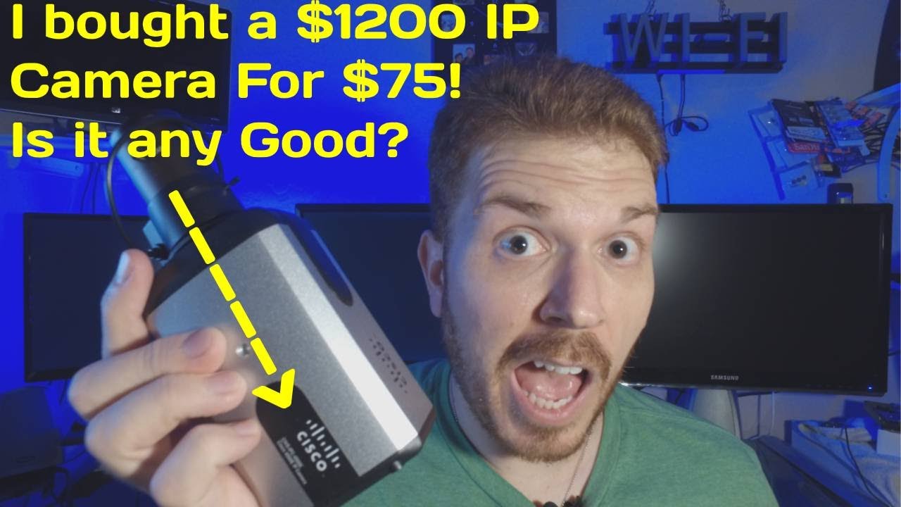 Я купил IP-камеру Cisco за 1200 долларов всего за 75! А она вообще хорошая? Самодельный LPR