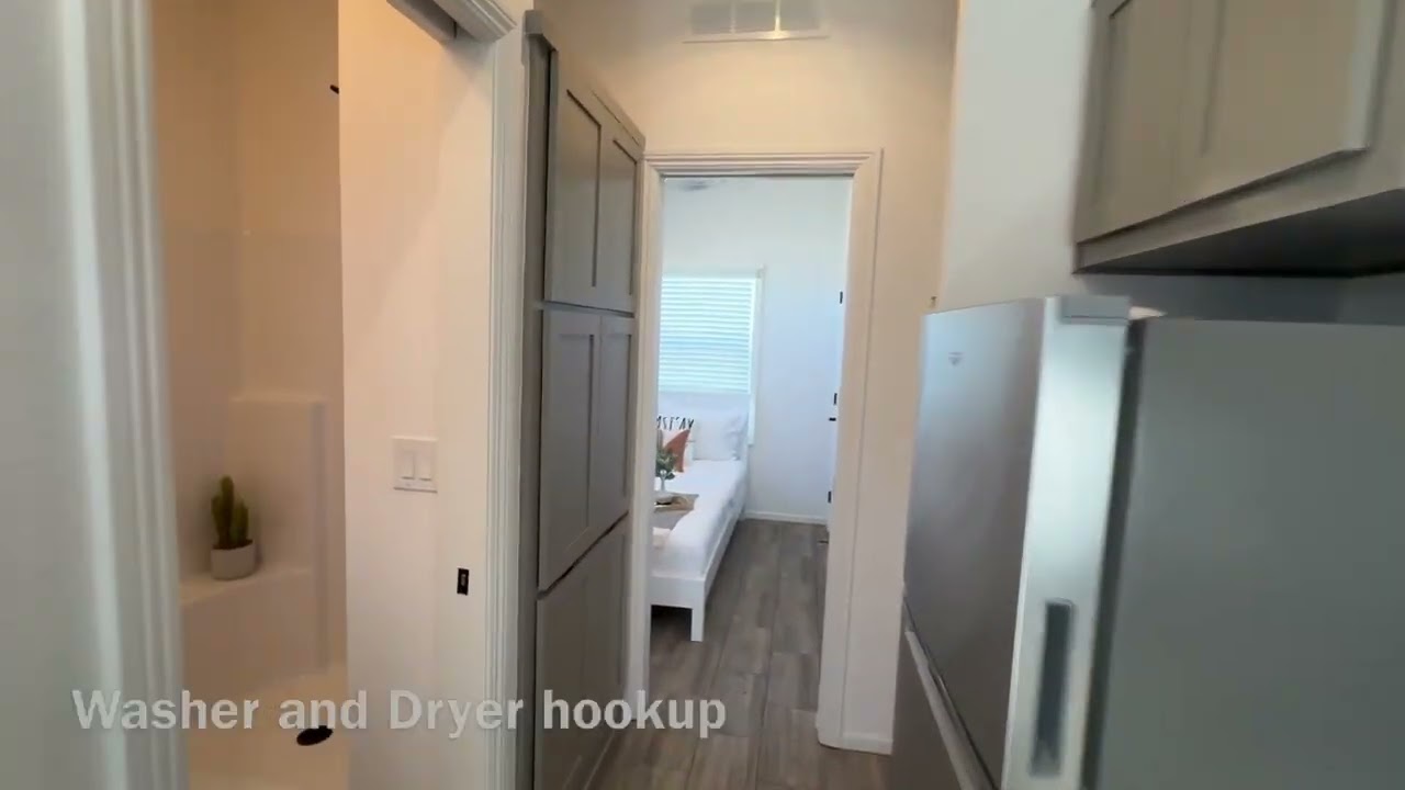 SilverCrest Tiny Home by Champion , Available for move in here at Paradise Tiny Home Community