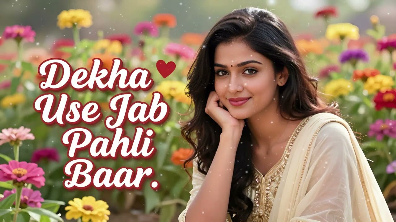 Dekha Use Jab Pahli Baar ❤️ | 90s Classic Romantic Hindi Song | Pehli Nazar Ka Pyaar | Music Surapur