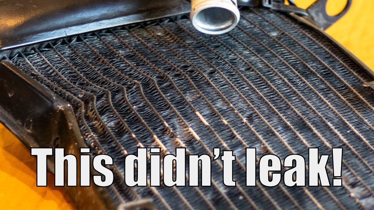 Used Motorcycle Rehab - Radiator - SV650 Episode 3