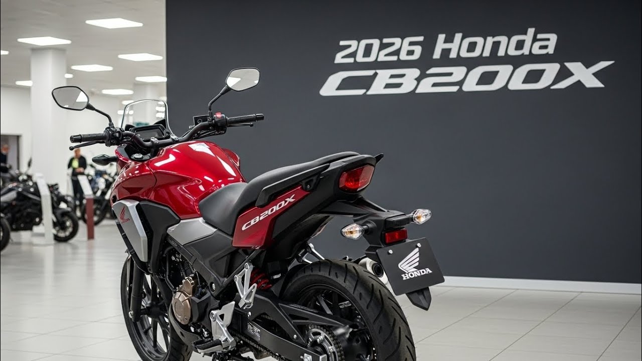 New 2026 Honda CB200X finally Launched.!!!