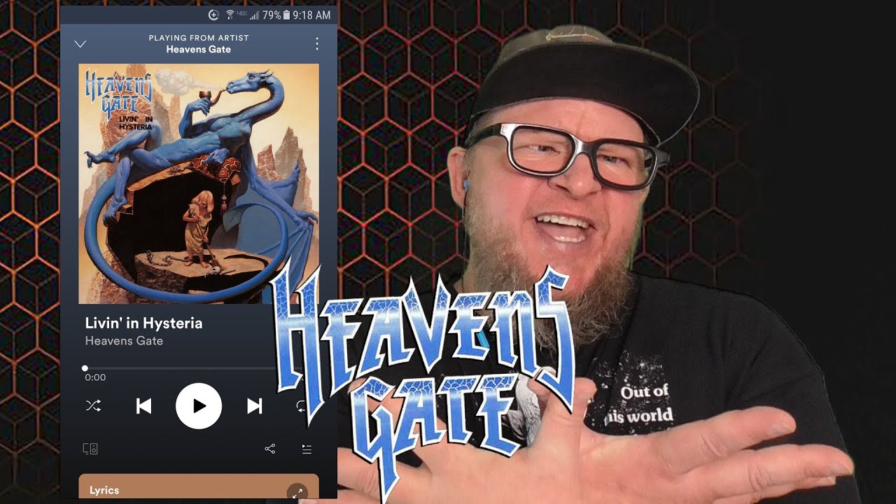HEAVENS GATE - Livin' In Hysteria (First Listen)